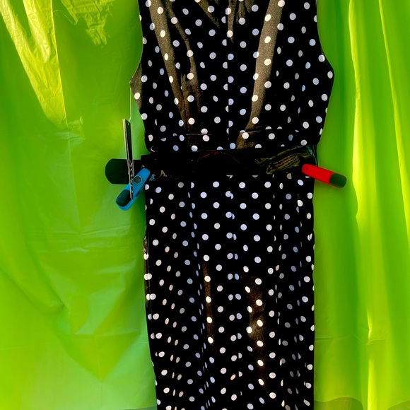 NWT PRETTY WOMAN polka dots dress XOXO size 3 - Picture 6 of 6